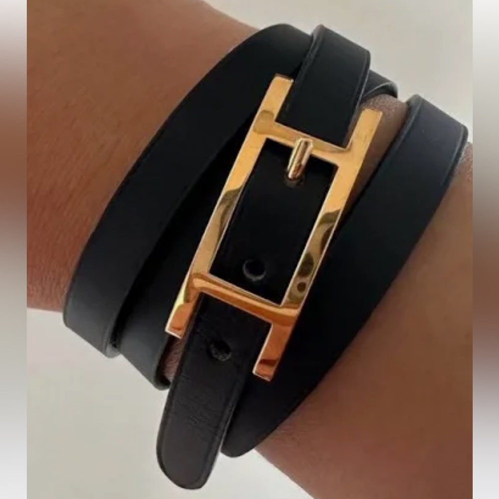 Herme’s Behapi triple bracelet